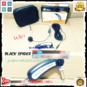 G33 ORIGINAL MIC HEADSET 8 METER BANDO KLIP CLIP BLACKSPIDER MIK MIKROPON MIKROPHONE MICROPHONE BASS