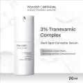WARDAH 3% Tranexamic Acid + Alpha Arbutin Crystal Secret Dark Spot Brightening Serum 20 ml - Serum dengan Ekstrak Edelweiss - Mencerahkan dan Menyamarkan Flek Hitam - Untuk Semua Jenis Kulit - Skincare. 