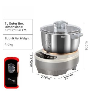 ⭐COD KL Local 24Hrs Ready Stock⭐ 10L/5L Intelligent Dough Mixer Automatic Electric Household Kneading Machine Flour Mixer Multi‑Function Chef Machine For Baking