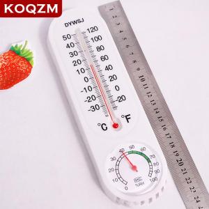 [COD] KOQZM KITCHEN Wall-mounted Household Analog Thermometer Hygrometer Humidity Monitor Meter