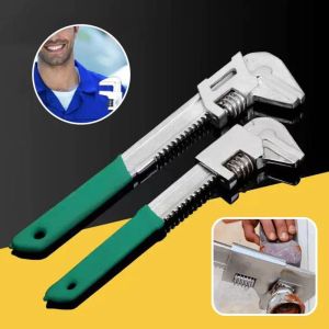 SIDSI Flexible F-Type Adjustable Wrench Adjustable Self Adjusting Ratchet Torque Pipe Spanner Multifunction 230mm/280mm Right-angle Wrench Home