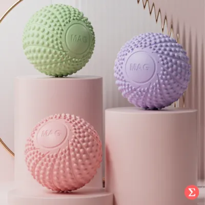 [Ready Stock] TPE Heavy and Hard Massage Ball / Yoga Ball /Acupressure massage ball / Foot Body Relieve Muscle Fatigue