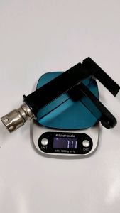 Vòi lavabo nóng lạnh Aqua Black tròn