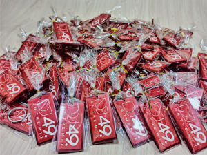 Gantungan Kunci Kamar Hotel/Kost Bahan Acrilik Free Design