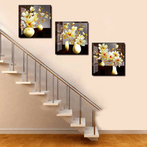 Tranh tráng gương treo cạnh bàn ăn tranh treo cầu thang tổng hợp mẫu mới 2025