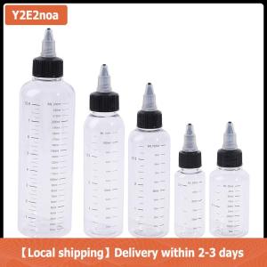【Local shipping】 30ml-250ml Plastic PET Liquid Capacity Dropper Bottles Pigment Ink Containers
