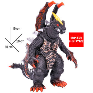 Demaaga Ultraman Ultra Monster Figure Kaiju Mainan Godzilla