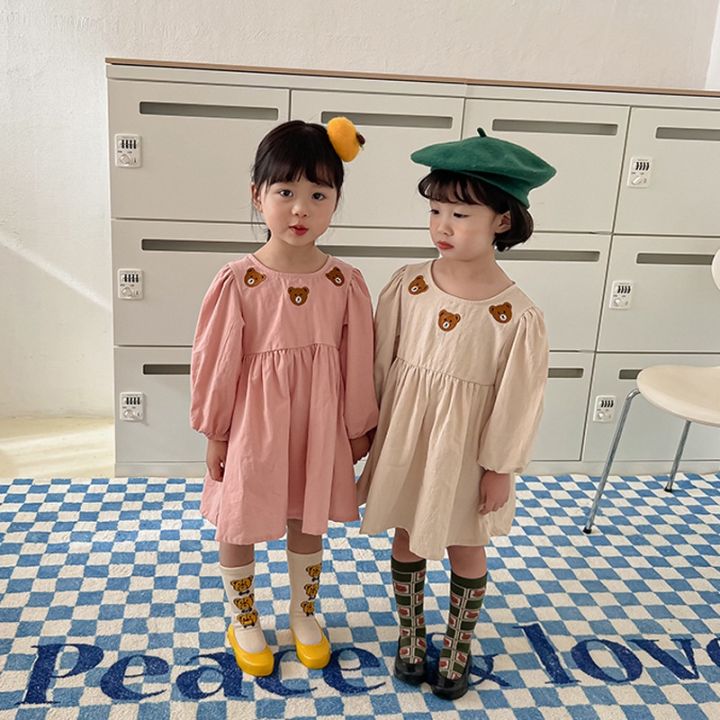 Ready Stock Korea Fashion Kids Clothing / Toddler Baby Girl Cotton Dresses  / Korea Design Baju Budak / Kid Girl Dress | Lazada