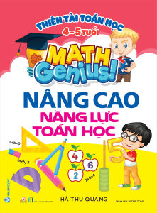 Sách - Thiên Tài Toán Học (4-5 Tuổi) - Nâng Cao Năng Lực Toán Học-Vanlangbooks