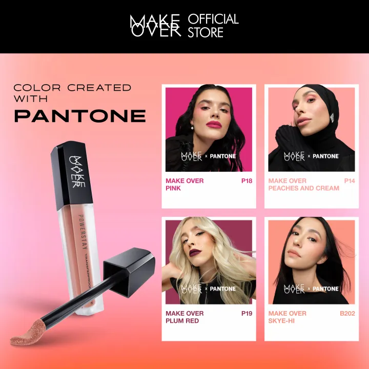 %5BSPECIAL%20MASTERSHADE%5D%20MAKE%20OVER%20Powerstay%20Transferproof%20Matte%20Lip%20Cream%20-%20Lipcream%20x%20PANTONE%20Tahan%20Lama%2014%20Jam%20Lip%20Cream%20Tidak%20Kering%20Ringan%20Kissproof%20Ombre%20Lips%20Color%20Nude%20Lipstick%20Matte%2014H%20Make%20Up%20Long%20Lasting%20Somethin%20Time%20Less%20Stain%20w%20Maybe%20Euphoria%20-%20Image%204