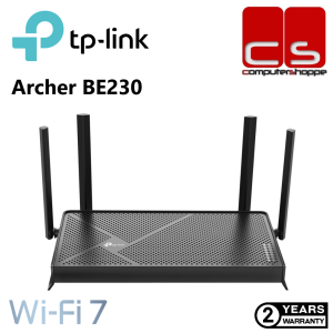 TP-Link Archer BE230 BE3600 Dual-Band Wi-Fi 7 Router