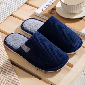 Wool plush warmth cotton slipper deodorant indoor slippers for women and mens 8180