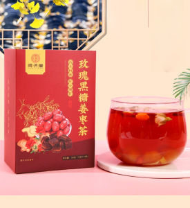 Rose cinnamon wolfberry tea qi and blood women combination flower tea great aunt special tea drinks