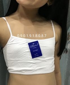 5 áo lá nữ ngắn học sinh 2 dây cotton lụa mềm mịn mát cho bé gái tuổi dậy thì 28kg đến 65kg MarketOnline68 ALN