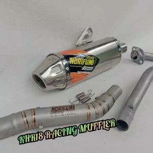 Knalpot crf Norifumi Titan untuk KLX D-TRACKER