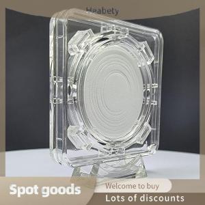 Heabety Fashion Display Holder with Stands for Collecting Coin Container Organizer Storage Box Supplies