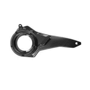 For 2021-2026 ADV / PCX160Pulley CoverGearbox Cover Smooth Kevlar Texture 5D Carbon Fiber Pattern