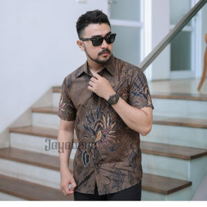 Jayabaya Batik ASHRAF Kemeja Katun Lengan PENDEK