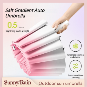 เสื้อกันฝน ป้องกันความร้อน ผ้ากันกระแทกที่มีความหนาแน่นสูง ร่มไล่ระดับสี อัตราการปิดกั้นรังสียูวี