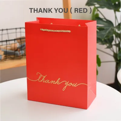 Wahaha Thank You Paper Bag Murah Doorgift Bag Wedding Shopping Bag Gift Bag Party Bag Kertas Beg Goodies Kahwin Beg Hadiah 礼物袋