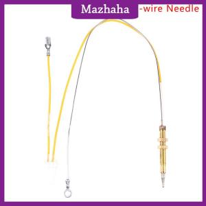 Mazhaha 1Pc Gas Stove Single Dual Wire Thermocouple Sensing Needle Thermocouple Valve