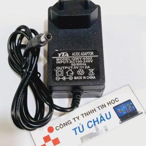 Adapter nguồn DC 5V - 2A / Đầu cắm 5.5mm x 2.1mm (Chân cắm Tròn EU)
