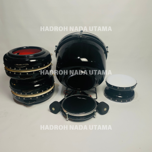 Promo Rebana Hadroh Standar Full Set Ekonomis FREE TAS - HNU
