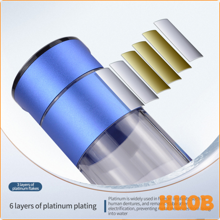 [HUOB] Portable HydrogenRich Water Bottle Dupont SPE PEM N117 Water