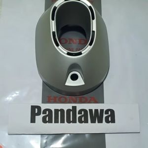End Cap Muffler Moncong Knalpot New PCX 160 K1Z Silver Original Honda