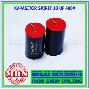 Elco Kapasitor Spirit 10 uf 400v - Kapasitor audio 2 pcs