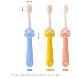 Childrens Cartoon Lion Toothbrush Kids Lion Toothbrush Soft Bristle Toothbrush for 2-10 Years Kids