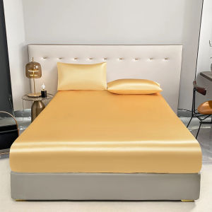 Tấm phủ chống thấm nước với dây thun tấm phủ nệm chống trượt có thể điều chỉnh màu đen vàng và trắng vỏ gối cần đặt hàng) 1 chiếc