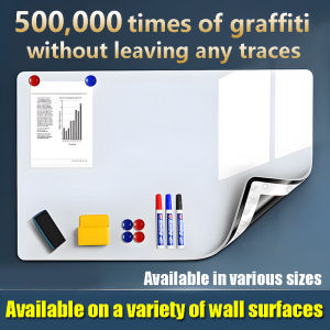 【24 hours delivery】magnetic board for wall sticker magnetic whiteboard sheet wall paste on wall white board magnetic sticker magnetic wall board whiteboard wall sticker magnetic 白板