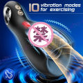 Male Sex Toys for Men Penis Vibrator Male Masturbator Penis Trainer Pump with Loop-handle 360° Wrapped Mens Stroker Adult Sex Toy. 