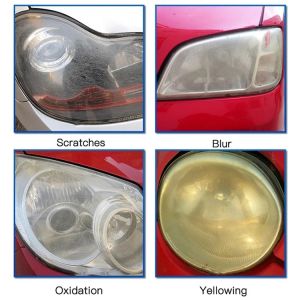 Car Light Refurbishment Repair Kit for All Seasons Universal for Men and Women Truck Electric Car Motorcycle Users Crystal Coating Restoration