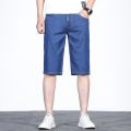 Quần Short Jean Nam Quần Bò Ngố Nam Vải Dày Dặn Mềm Mịn Form Chuẩn Hàng Công Ty Xuất Khẩu Cao Cấp. 
