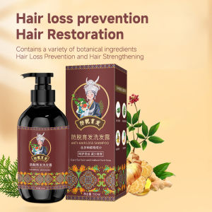 Hair Growth Shampoo  Anti Hair Loss Oil control 500ml/box Promote Thick Hair Growth Reduce Hair Fall Repair Dry Damaged Anti Hair Dandruff Herbal Itching Dandruff