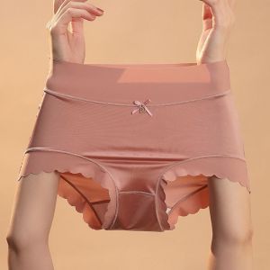 Deevy Original Quality Seamless Satin Panties Shaping Effect Slimming Fat Belly High Stretch Underwear