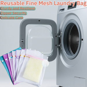 Thickened Laundry Bag Reusable Laundry Mesh Bag with Zipper Clothing Care Laundry Bag 洗衣网袋