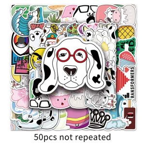 100PCS Cute Cartoon VSCO Small Fresh Sticker Mobile Phone Laptop Luggage Water Cup Vinyl Sticker