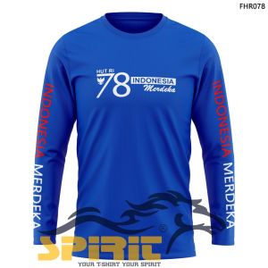 Terbaru kaos 17 Agustus 2023 baju kaos 17 agustus HUT RI ke 78 dirgahayu kemerdekaan indonesia katun premium big size jumbo