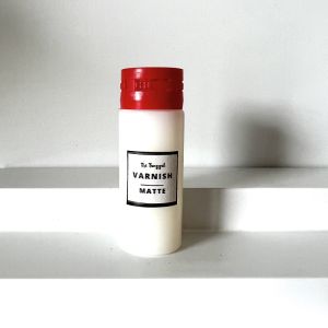 Coating Clay VARNISH GLOSSY VARNISH DOFF Kualitas Bagus NON YELLOWING Tidak kuning Varnish Matte Pelapis Cat Pelapis ClayVarnish Clay oating Tas Tanah Liat Clutch Kaca Kanvas Botol Gerabah Tidak Mengandung Bahan Berbahaya Shopping Arena Malang