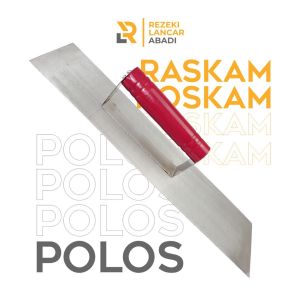 ROSKAM RASKAM 40cm BESI BAJA POLOS / GERIGI PERATA ACIAN / PLASTERING TROWEL