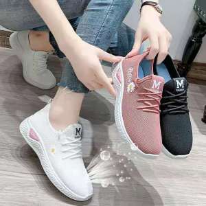 Bestseller Women's Rubber Breathable Sneakers Shoes