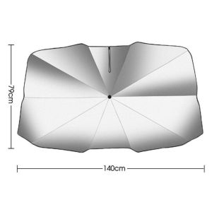 Premium Car Windshield Sunshade Umbrella – UV Protection Heat Shield and Interior Preservation Cover TSG