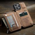 SWP Case for iPhone 13 Pro Max 5G, Wallet Case w/ 3 Card Slots [RFID Blocking] [1 Money Pocket], Credit Card Holder Cases w/Wristlet Zipper Wallet for iPho. 