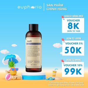 Nước Hoa Hồng Klairs Dành Cho Da Nhạy Cảm 180ml Supple Preparation Facial Toner