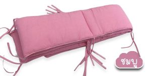 Palm&Pond ผลิตในไทย พร้อมส่ง กันกระแทกเตียงเด็ก เบาะกันกระแทกเตียง ผ้ากั้นขอบเตียง