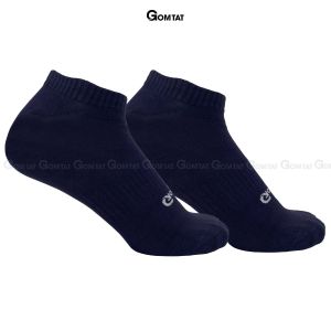 Tất cổ thấp nam cao cấp GOMTAT chất liệu sợi tre khoáng khuẩn khử mùi tốt mềm mại êm chân - GOMTAT-TRENGAN-1DOI