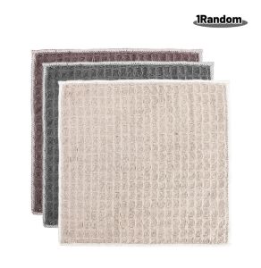 Waffle Weave Dish Cloths Absorbent Cotton Kitchen Drying Dish Towels 30x30cm Cleaning Cloth Microfiber Dish Cloth Waffle Weave Kitchen Towels